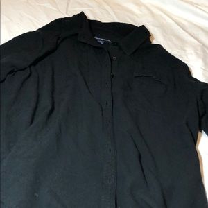 American eagle black flannel